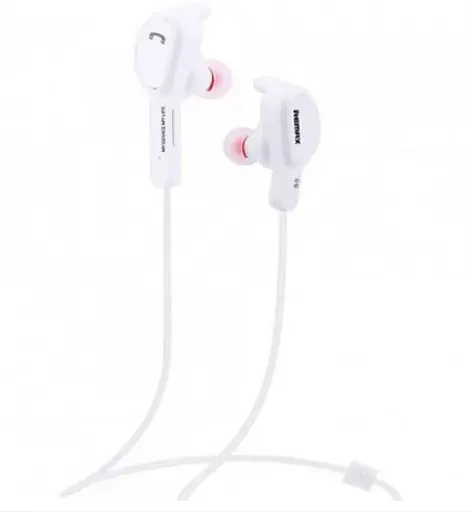 Вакуумные Bluetooth наушники гарнитура Remax RB-S5 Sport White - фото 5