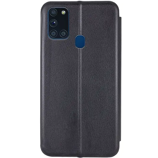Шкіряний чохол-книжка Classy для Samsung Galaxy A21s Чорний - фото 2
