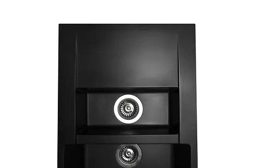 Кухонная мойка гранитная Miraggio LaPas black 786x489x203 00207907, Черный - фото 4