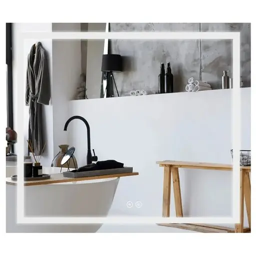 Зеркало Qtap Mideya с LED-подсветкой Touch Reverse QT2078NCF8070W - фото 1