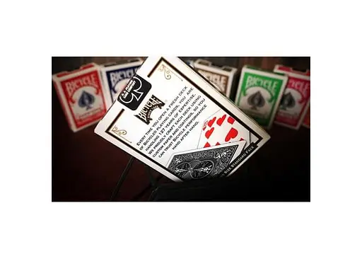 Карти гральні United States Playing Card Company Bicycle Standard (Rider Back) (black) (08089) - фото 3