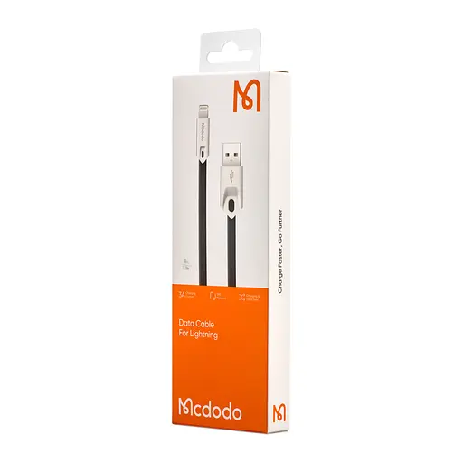 Кабель Mcdodo Gorgeous Series Lightning Cable 1 м CA-0550 Чорний - фото 2