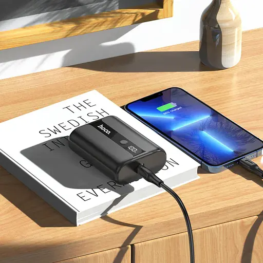 Внешний аккумулятор Hoco Q3 Pro 10000mAh 25W Black [130199] - фото 7