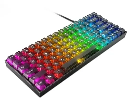 Клавіатура Lenovo Legion K510 Mini Pro, Black, USB, механічна, 84 кнопки, RGB підсвічування, 1.8 м (GY41P80864) - фото 3