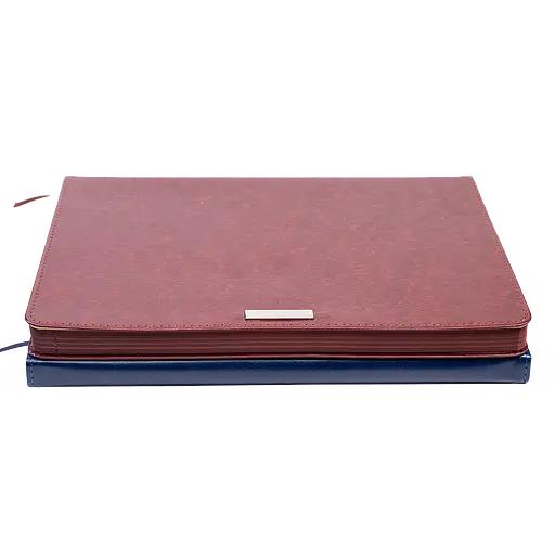 Ежедневник недатированный Buromax Salerno L2U А4 искусственная кожа 336 страниц черный (BM.20990-01) - фото 9