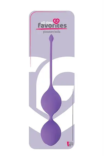 Вагинальные шарики Dreamtoys See You In Bloom, 16 см, фиолетовый - фото 2