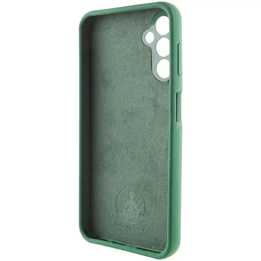 Чехол Lakshmi Silicone Cover Full Camera (AAA) для Samsung Galaxy A16 4G/5G Зеленый / Cyprus Green - фото 4