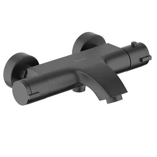 Термостат для ванны Imprese Kucera black matt f03203410AB Черный матовый - фото 1