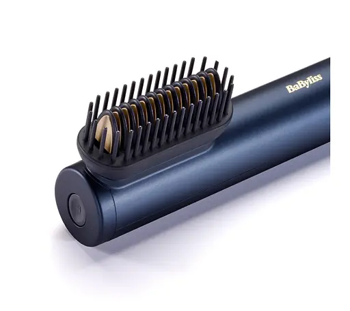 Стайлер BaByliss Air Wand, 1600 Вт, 3 температурных режима, двойная ионизация, 2 насадки, синий - фото 5