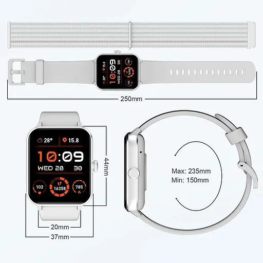 Часы Blackview R50 Grey - фото 2