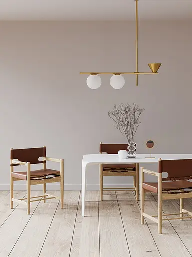 Люстра Constructio 2, PikArt арт. 14358 Золотий/чорний - фото 4