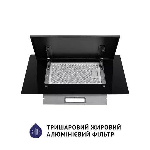 Вытяжка декоративная наклонная Minola HDN 6124 BL LED - фото 8