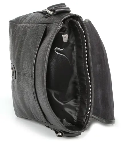 Чоловіча шкіряна сумка SHVIGEL 22х23х7 см sum0012636 - фото 6