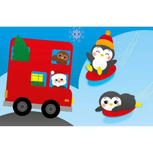 Набор для творчества "Аппликации наклейками Зайчик" 1655005, 30 наклеек - фото 2