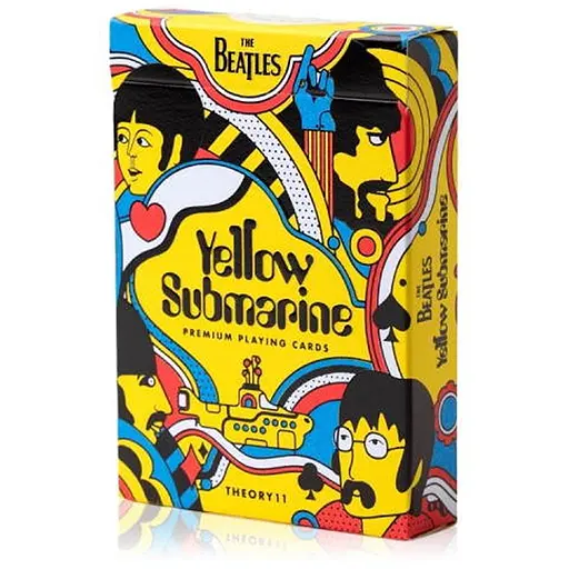 Карти гральні United States Playing Card Company Theory11 Beatles Yellow Submarine (ВР_КИТБЕС) - фото 1