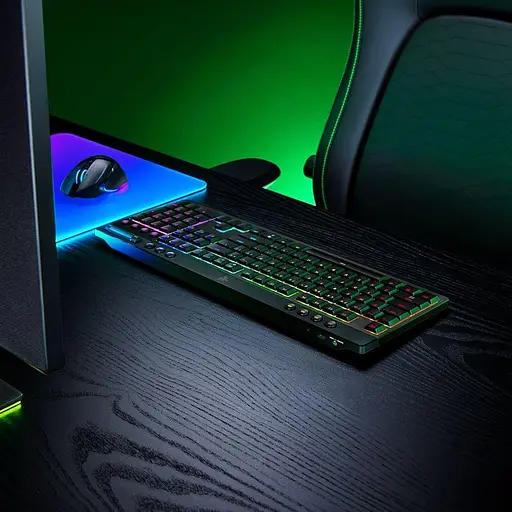 Клавіатура Razer BlackWidow V4 Low-Profile Green switch (RZ03-05270100-R3M1) - фото 8