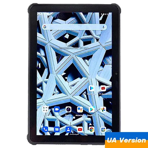Протиударний вологозахищений планшет Oukitel Pad RT2 20 000мАч 8/128GB Black afgano (UA) - фото 1