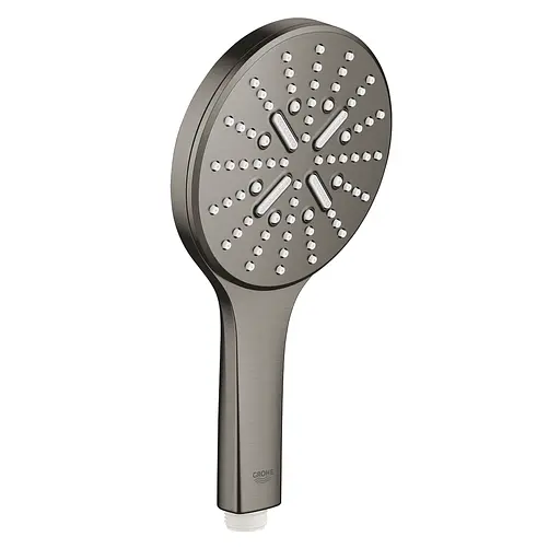 Ручний душ 3 режими струменя Grohe Rainshower Smartactive 130 26574AL0, Графит - фото 1