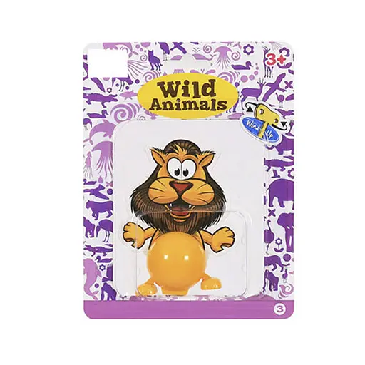 Игрушка заводная "Животные" Bambi 2029A 14 см Лев - фото 1