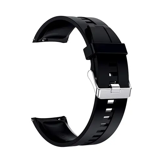 Комплект Tamister для годинника Xiaomi Mi Watch Color 2 чорний (чохол + силіконовий ремінець 22 мм) - фото 7