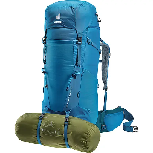 Рюкзак Deuter Aircontact Core 40+10 Синий (1052-3350122 1358) - фото 2