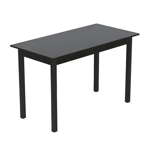 Стіл кухонний Ferrum-decor Маріо 75x120x70 Чорний ДСП Сосна Кембра 16мм (FRD-105734)