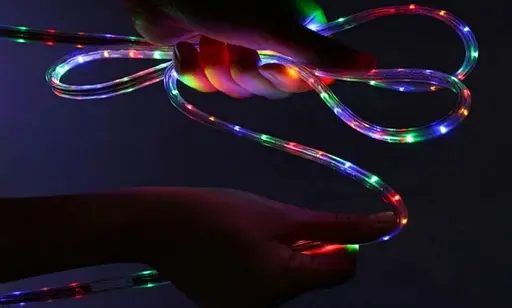 Світлодіодна стрічка LED 100м 220V Дюралайт Кольорова - фото 3