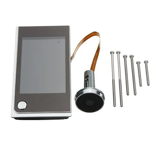 Відеоглазок дверний цифровий для квартири Kivos SF515 c 3,5 "екраном і кутом огляду 90 градусів (100082) - фото 6