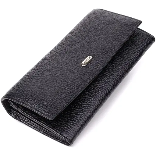 Классический женский кошелек из натуральной кожи Canpellini 18х9.5х2.5 см acs0029664 - фото 1