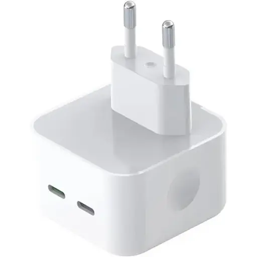 Зарядний пристрій XO L102 35 W 2 виходи type-C + кабель Type-C to Type-C - фото 1