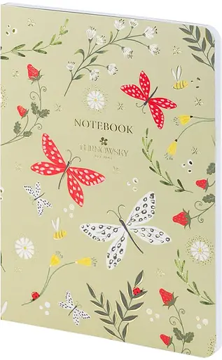 Книга записна A5 в клітинку Secret Garden  80 аркушів  (8700-18-A-TR) - фото 2