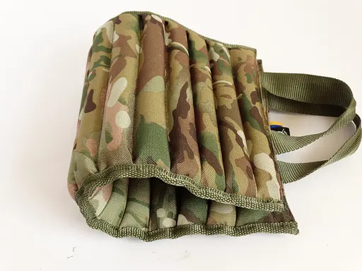 Килимок для сошок стрілецький GEN 2 45×25 см | Середній мат із піском для стабільності зброї - фото 4