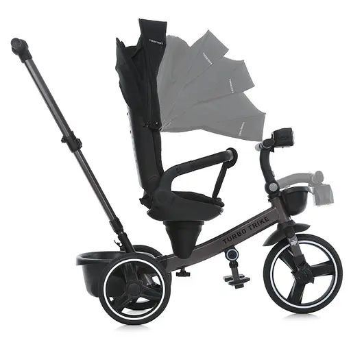 Велосипед детский трехколесный MT 1002-1 черный - фото 4