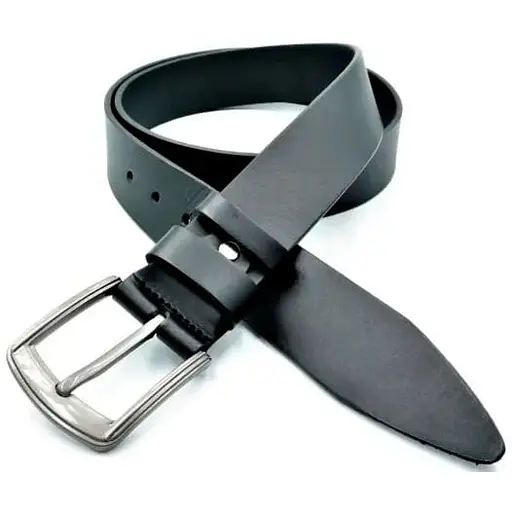 Ремінь шкіряний Weatro чоловічий 3,8х105-125 см acs0027232 - фото 1