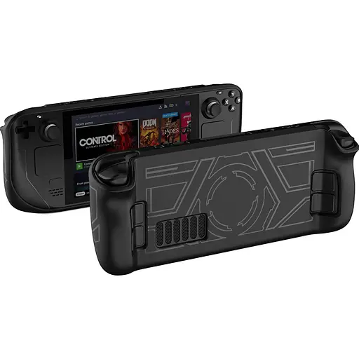 Чохол Dobe TY-2830 Silicon Case для Valve Steam Deck Black [132165] - фото 4