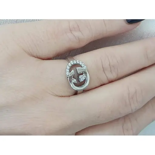 Серебряное кольцо Агни ГЕНЕЗИС с фианитами. 1638/1Р-CZ 16 - фото 2