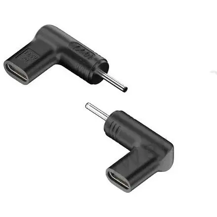 Переходник Type-C to DC Adapter YX-01 PD19 5V 3.0 x 1.0 мм Acer Liteon Samsung Черный