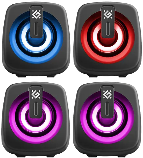 Акустика Defender J1 6Вт USB Black (65961) - фото 6