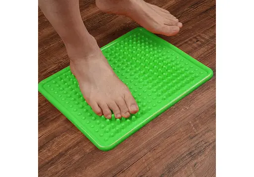 Ортопедический массажный коврик для стоп EasyFit Acupoint с шипами зеленый (EF-2752) - фото 6