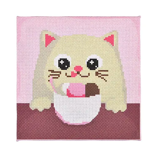 Вишивка хрестиком Ласощі для мурчика Strateg, AX-208