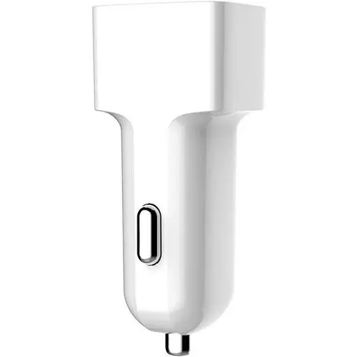 Автомобільний зарядний пристрій ColorWay (2USBх2.4A) AutoID White (CW-CHA009-WT) - фото 4