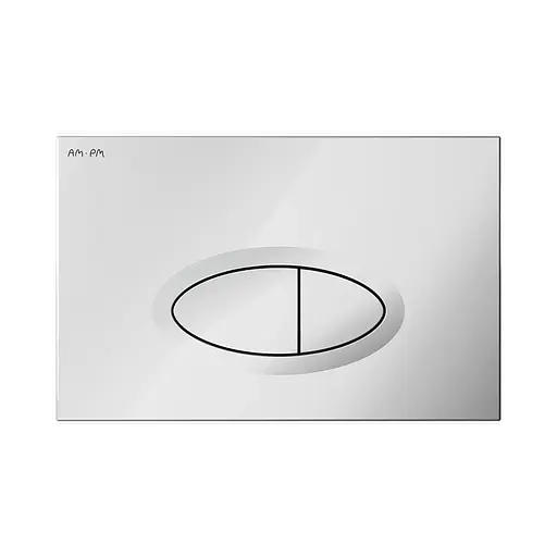 Клавиша для инсталляции пневматическая Am.Pm Fit L белый I050201, Белый - фото 2