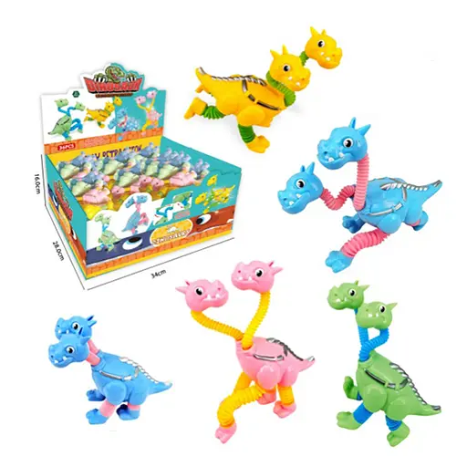 Гра дракон, 14 см, Поп Туб/Pop tube, телескопічний, 4 кольори, FG240428069Q-2 - фото 2