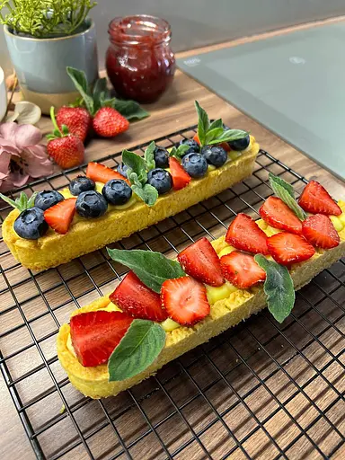 Металеві овальні формочки порційні для еклерів, тістечок та тарталеток 16х4х2.5 см (набір з 4 штук), Master Class Сірий 87230 - фото 10