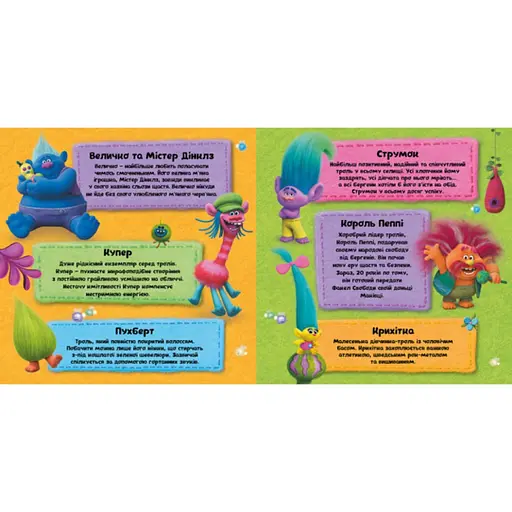 Альбом з наклейками Тролі Ранок 962003 Твій творчий альбом - фото 3