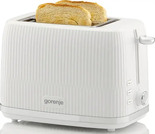 Тостер Gorenje 850 Вт пластик/метал білий - фото 2
