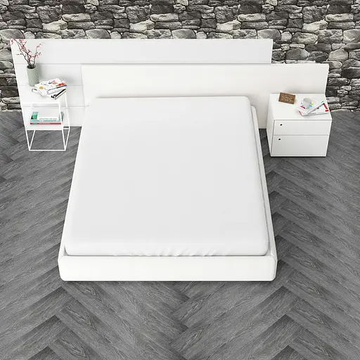 Самоклеящаяся виниловая плитка 152.4х914.4х1.5мм Пепельное дерево, цена за 1 шт. (СВП-003) Матовая SW-00000284 - фото 6