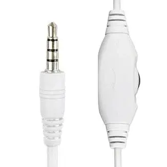 Наушники MHS-03, White/Red Gembird teh0023895 - фото 3