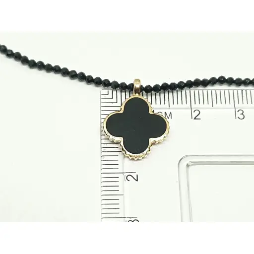 Золоте кольє Tango з агатом та емаллю. 869315Е 40 - фото 4