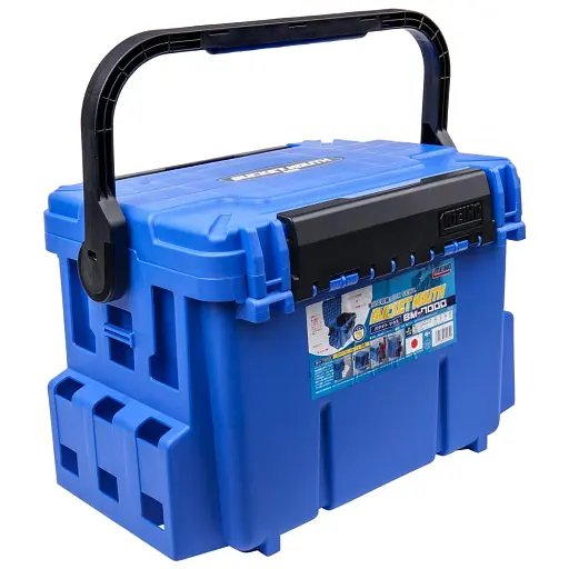 Ящик Meiho Bucket Mouth BM-7000 475x335x320mm Blue - фото 1